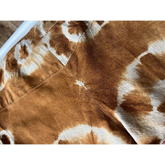 NWT Vintage Wilson’s Leather Maxima Tie Dye Leather Shorts Size 8 RARE - Picture 5 of 5
